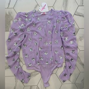 Buddy Love top/bodysuit, size small, nwt